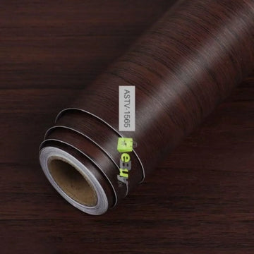 Walnut Self-Adhesive Wooden Sheet for Wallpaper, Furniture, Kitchen, Wardrobe, Decor Sheet | YM500