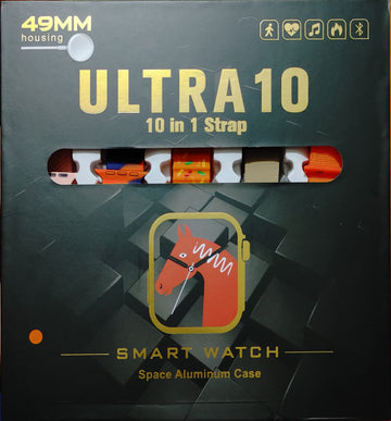 Ultra 10 Smartwatch | 10 in 1 Series 8 big 2.0′ HD Screen