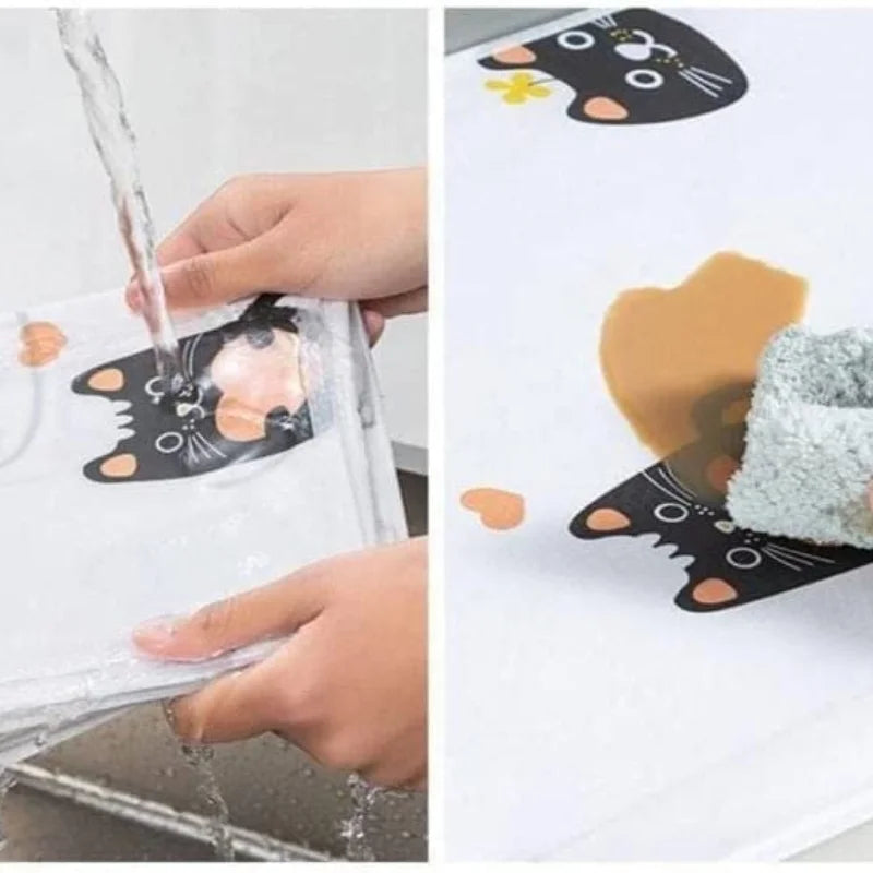 Oven & Microwave Cover Waterproof Oil Dust Protection with Double Side Pockets